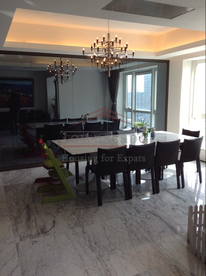 4 BR Duplex w/ office in Central park  Xintiandi Shanghai