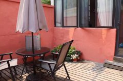 1BR Apartment w/ Patio & Heating nr Changshu Road Metro