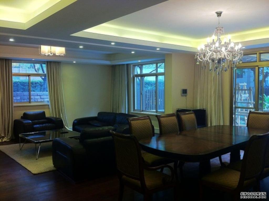 Oversize luxury apartment with garden, Jing'an south