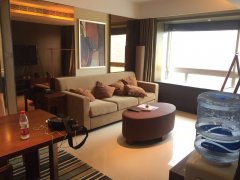 Jing'an: Elegant 1BR Apartment in Top Compound