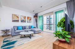 Chic 3BR Apartment with Floor-Heating in Xujiahui