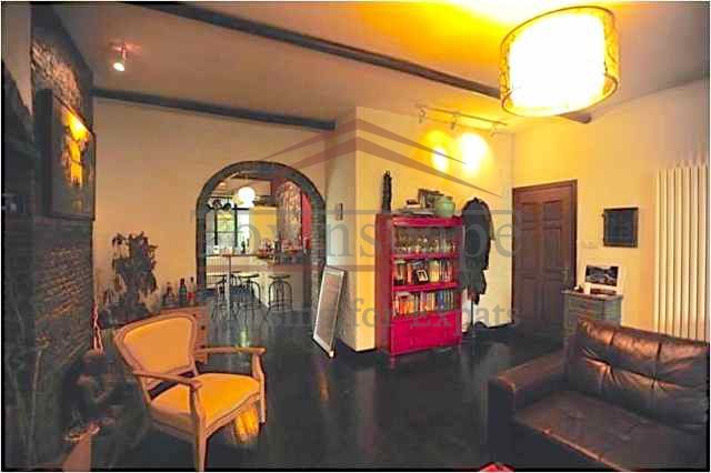 french concession housing Spacious, Bright lane house with terrace in French Concession