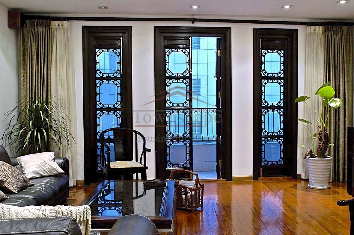 spacious lane house shanghai Central Shanghai Lane House with Terrace, Nanjing West Road