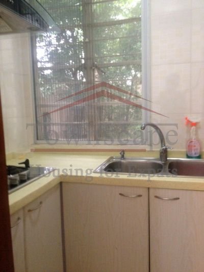 big bedroom renting Shanghai Private minivilla with own garden in French Concession