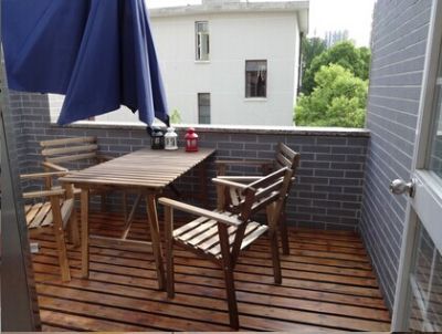 renting balcony apartment shanghai Spacious & decorated apartment with balcony in French Concession Shanghai