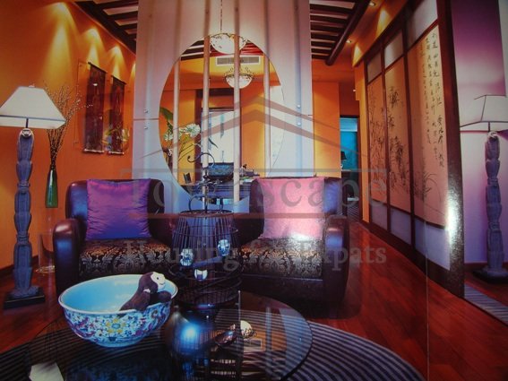 shanghai luxury apartment rent Luxury and stylish design 2BR apartment in centralized Xintiandi area