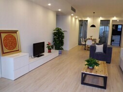 shanghai apartment with floor heating Central residences apartment with great view and floor heating system