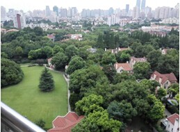 shanghai compound with nice garden Central residences apartment with great view and floor heating system