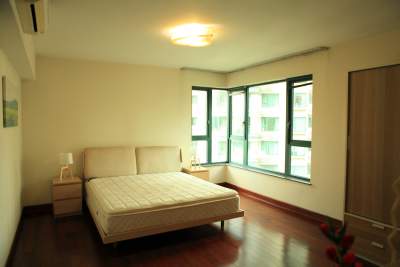 shanghai apartment with basketball court Elegant three bedroom apartment near Xujiahui