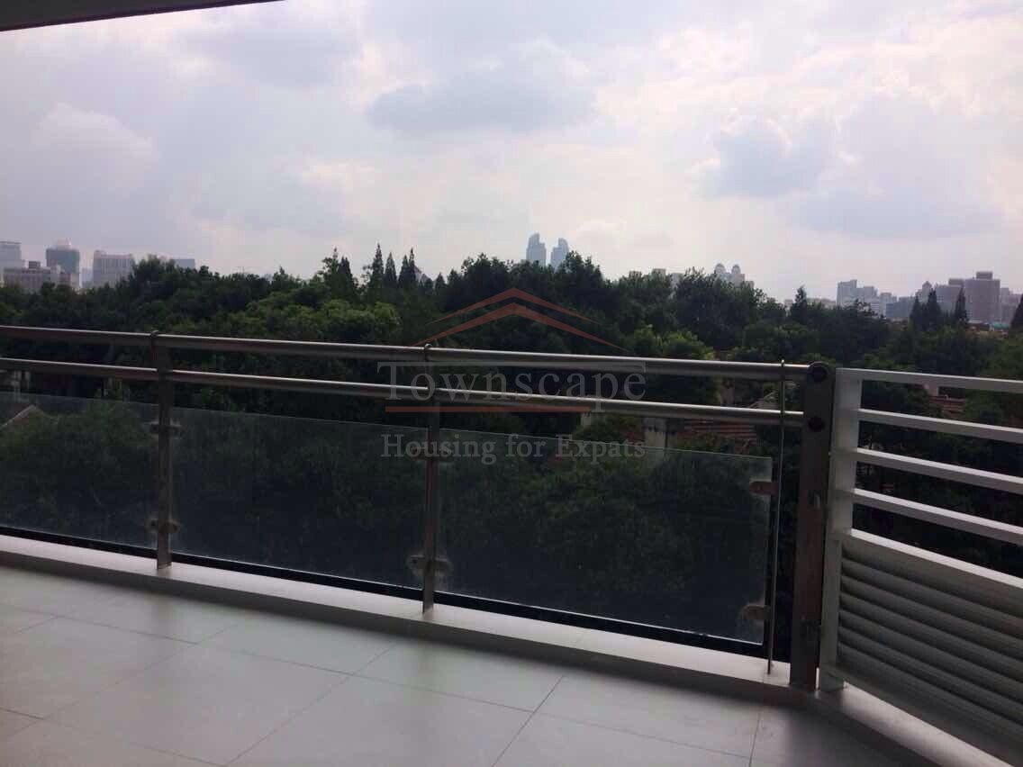 shanghai apartment with large balcony Exuberant 2 br apartment in Central Residences compound