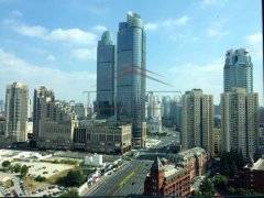 Shanghai Xujiahui top floor apartment Top located 3br apartment in Oriental Manhattan compound, Xujiahui