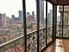 French Concession view Bright 3BR apartment with fireplace in French Concession