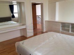 Shanghai center family apartment Big 4BR duplex high floor apartment in French Concession