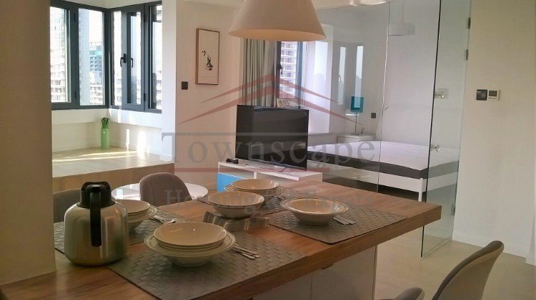 shanghai luxury expat apartment Luxury single bedroom apartment in Downtown area