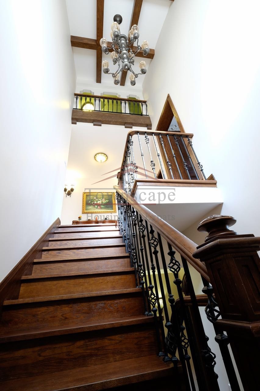 house to rent in Pudong shanghai Extravagant 4 BR House in high class Pudong Suburb