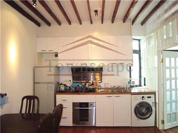 Expat Housing Shanghai Beautiful 1 BR Lane Apartment very good value line1 Hengshan rd