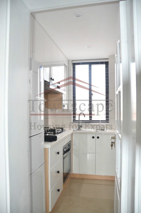 shanghai rent apartment Renovated 2 BR Lane House French Concession L1&10 Shanxi rd Metro