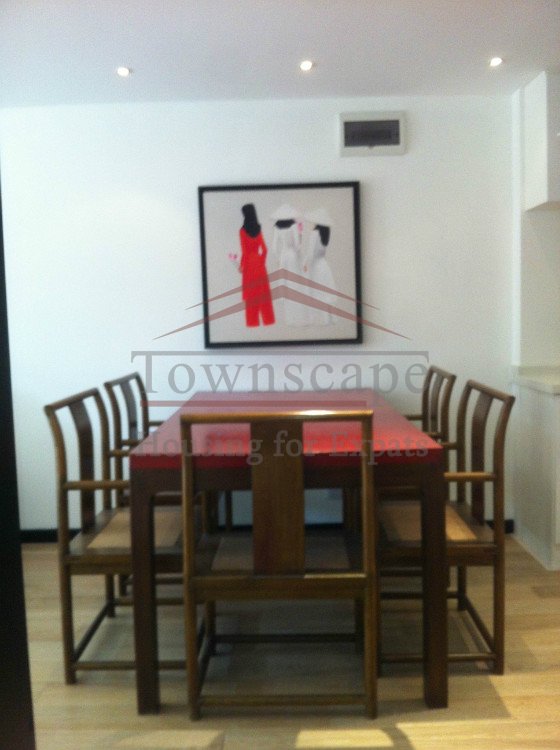 rent apartment in Shanghai Brilliant 3BR Renovated Lane House Changshu road L 1&7 w/ garden