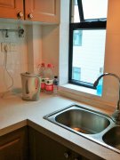 Clean kitchen Shanghai apartment Cozy 1br apartment with great view in Grand Plaza, FFC