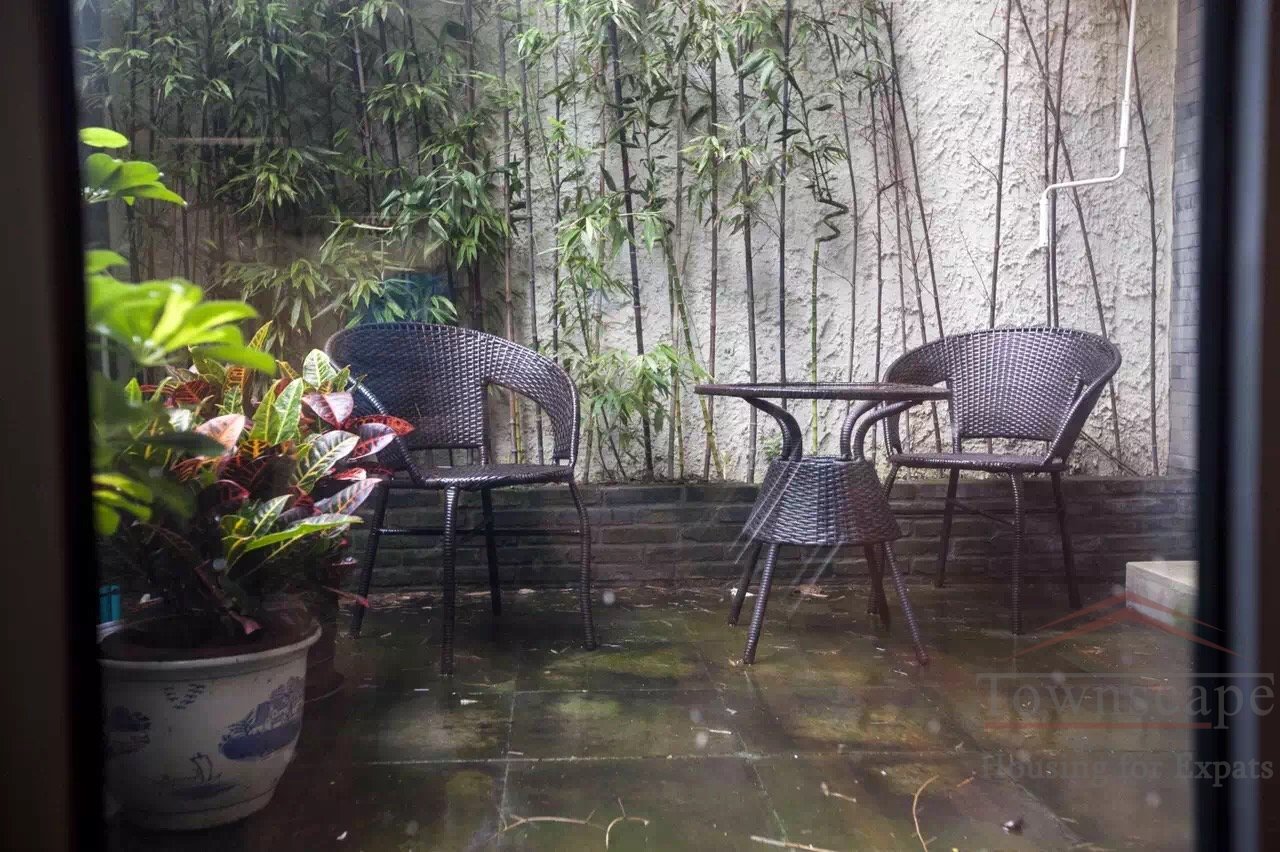 rent a house in shanghai Charming 2BR Lane House + Terrace in French Concession Area