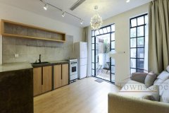 Shanghai studio rent Wonderful Studio /w floor heating & terrace nr Hengshan Rd