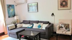 shanghai renovated house Historic, excellently maintained 1+1BR apartment on M Huaihai Road