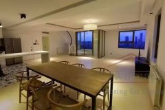 Shanghai apartment for rent Impressive Duplex 4BR Shanghai penthouse for rent in central location