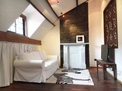 Shanghai apartment for rent Charming 1BR Old Apartment w/ wall heating nr Changshu Rd