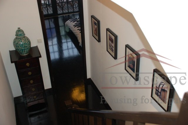 Shanghai lane house for rent 3BR Lane House w/ garden & terrace on West Nanjing Rd