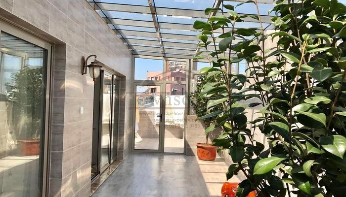  4BR Penthouse w/Roof-Top in Jingan