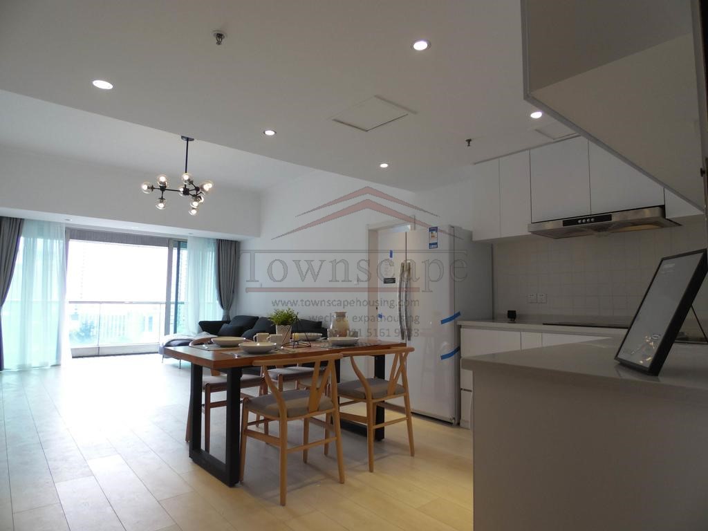  Contemporary 2BR Apartment for Rent in Shanghai Downtown