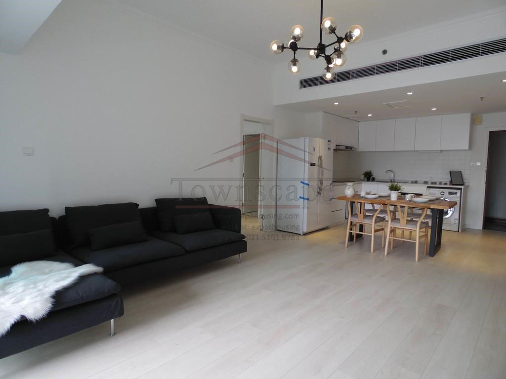  Contemporary 2BR Apartment for Rent in Shanghai Downtown