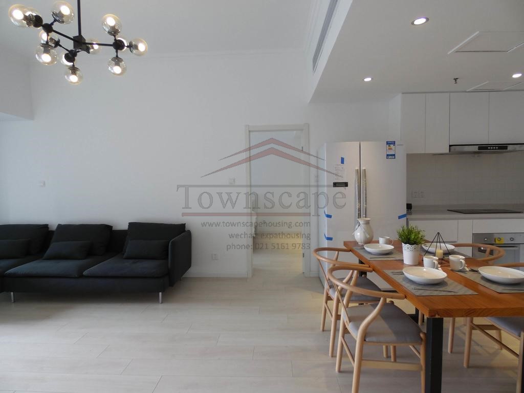  Contemporary 2BR Apartment for Rent in Shanghai Downtown