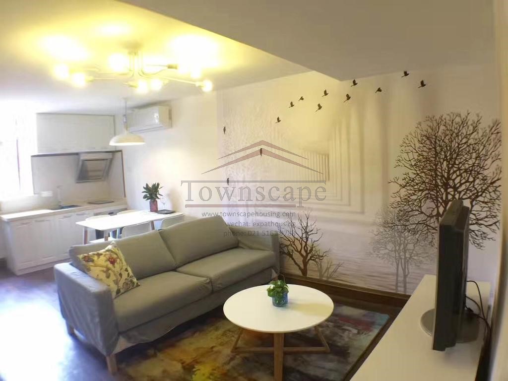  Bright 1BR Loft at West Nanjing Road