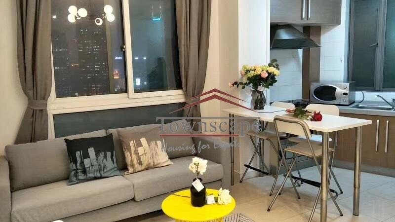  High-Floor 2BR Apartment for Rent in Shanghai Downtown