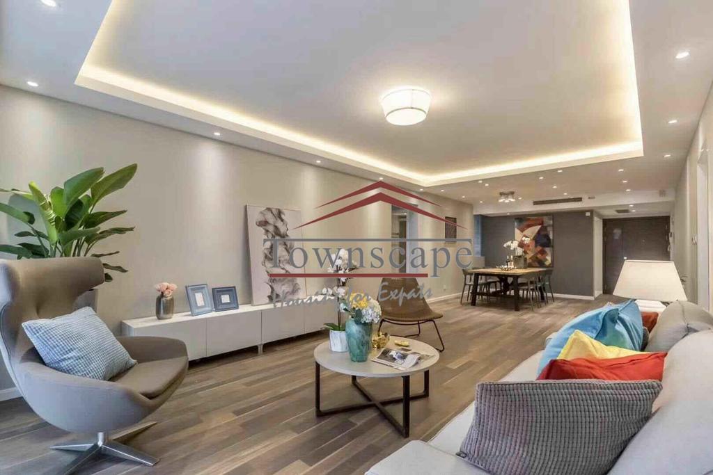  High-End 3BR Apartment with Floor-Heating in Shanghai Xujiahui