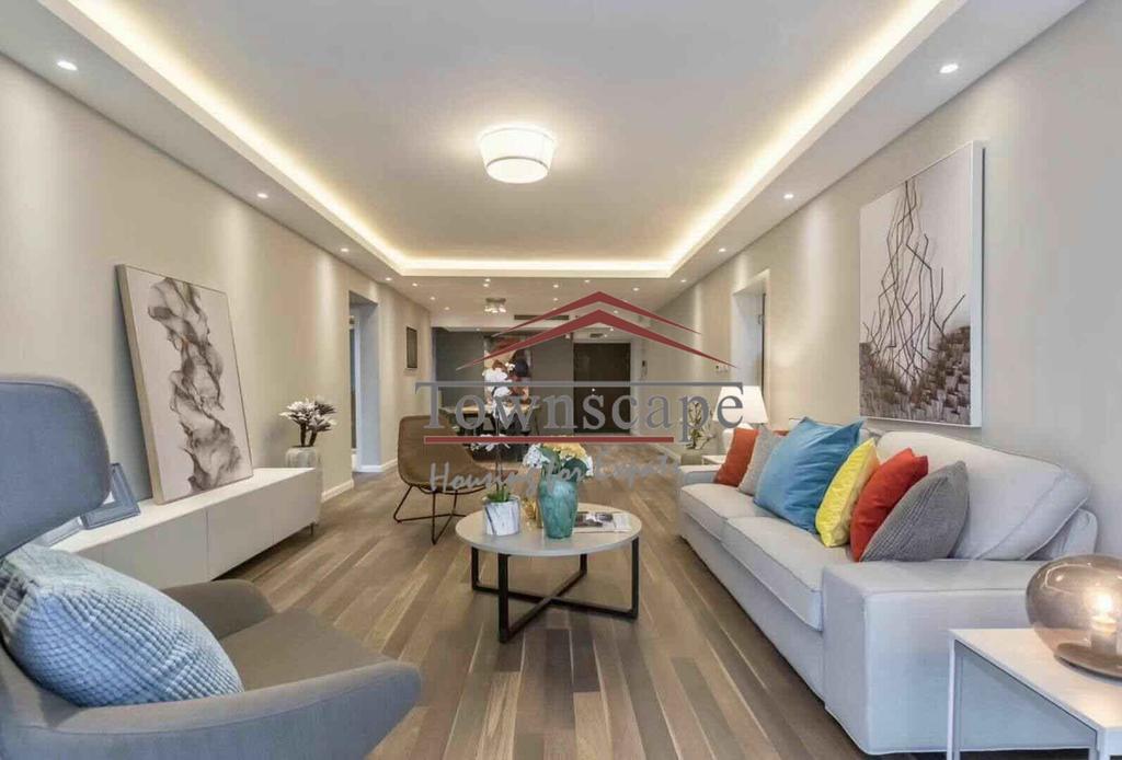  High-End 3BR Apartment with Floor-Heating in Shanghai Xujiahui