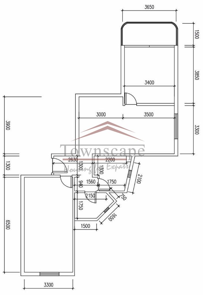  Prime Location 2BR Apartment next to Jingan Temple