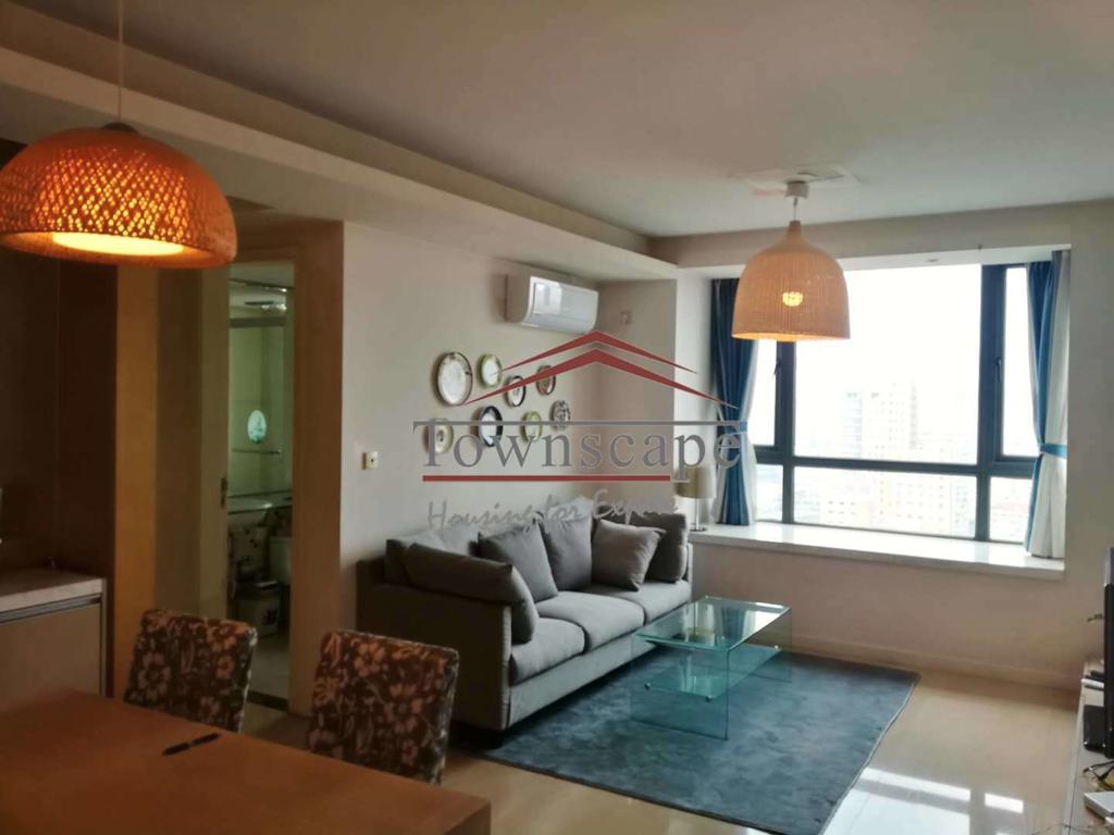  Modern 2BR Apartment with View over Xujiahui Park